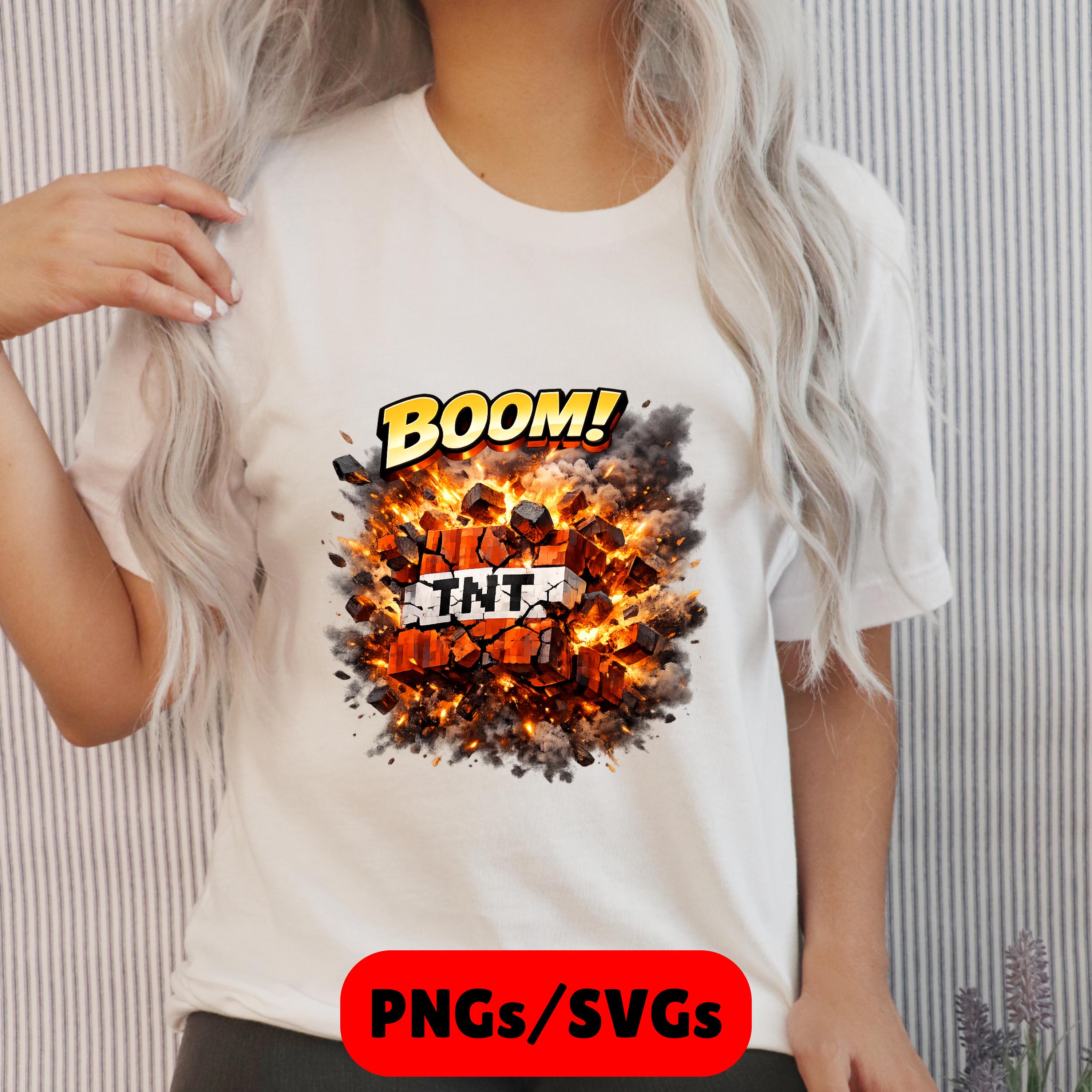 Mine Art TNT Png Svg Bundle | Having a Blast Creeper | Very High ...