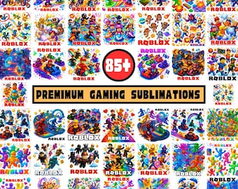 Avatar de jeu 3D PNG : clipart de sublimation de jeu (téléchargement numérique)