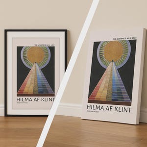 The Altarpiece Print, Modern Art Poster, Abstract Wall Decor, Canvas Available
