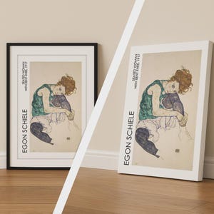 Seated Woman Print, Abstract Modern Poster, Elegant Wall Decor, Canvas Available
