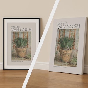 Vincent Van Gogh Druck, Klassisches impressionistisches Plakat, Leinwand Wandkunst, Geschenk für Kunstliebhaber