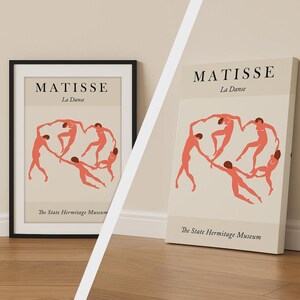 Matisse Print, Abstract Modern Poster, Colorful Wall Art Decor, Canvas Available