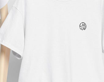 MinimalistischesLinux T-Shirt: Kreis Logo Tech Tee