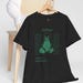 Retro Linux Terminal T-Shirt: Green Tux Hacker Tee view 1