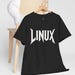 Metal Linux T-Shirt: Heavy Metal Coder Tee for Developers view 1