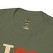 I Love Linux Retro T-Shirt: Vintage Striped Heart Design for Open Source & Linux Fans view 3