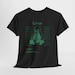 Retro Linux Terminal T-Shirt: Green Tux Hacker Tee view 2