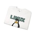 Linux Tux Penguin Sweatshirt: Retro Pixel Art Computer Crewneck view 4