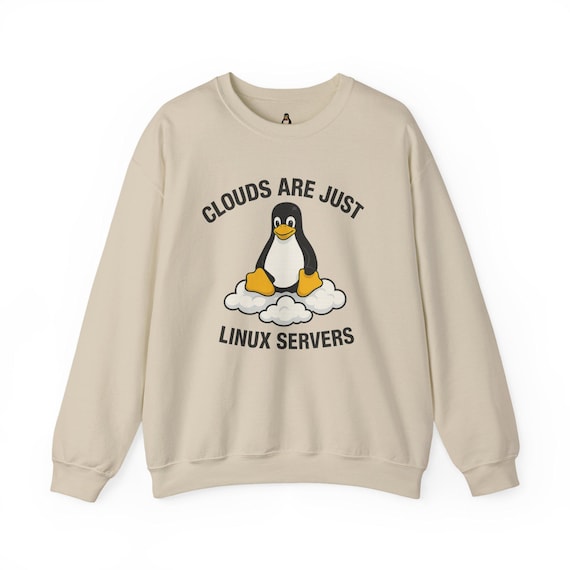 Funny Linux Server Sweatshirt: Sysadmin DevOps Tech Humor Gift