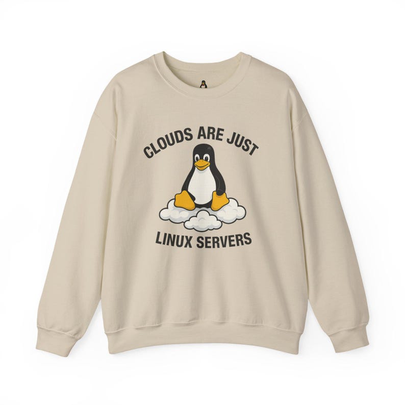 LustigesLinux Sweatshirt: Sysbenutzer DevOps Tech Humor Geschenk Bild 1