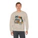 Linux Vacation Sweatshirt: Funny Penguin Programmer Crewneck view 2