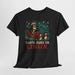 Santa Runs on Linux T-Shirt: Vintage Penguin Christmas Tee view 2