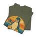 Retro Beach Tux T Shirt - Vintage Sunset Penguin Tee for Developers & Open Source Fans view 6