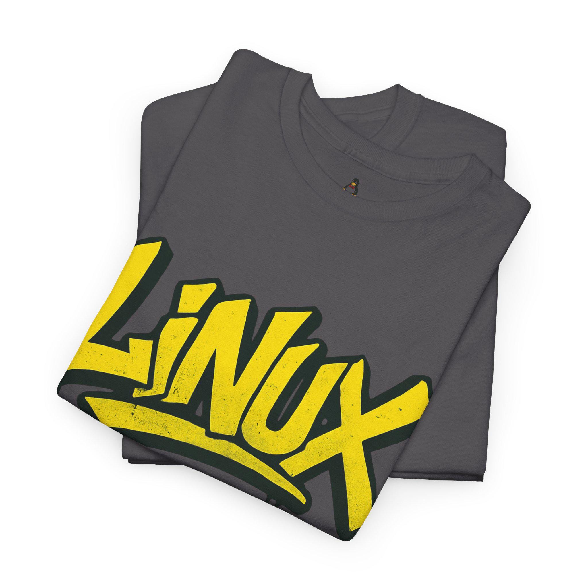 Graffiti Linux T-shirt: Urban Open Source Coder Tee - Etsy