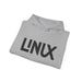 Minimalist Linux Logo Hoodie: Cotton-Poly Blend, Open Source view 6