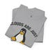 Funny Sysadmin T-Shirt – Clouds Are Just Linux Servers, Tux Penguin view 7