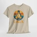 Retro Beach Tux T Shirt - Vintage Sunset Penguin Tee for Developers & Open Source Fans view 2