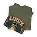 Vintage Linux T-Shirt: Tux Penguin, Open Source Geek Tee view 5