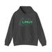 Linux Hoodie: Futuristic Tux Tech Design Hoodie for Developers, Programmers & Open Source Fans view 1