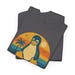 Retro Beach Tux T Shirt - Vintage Sunset Penguin Tee for Developers & Open Source Fans view 7