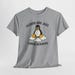 Funny Sysadmin T-Shirt – Clouds Are Just Linux Servers, Tux Penguin view 2