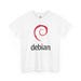 Debian Linux T-Shirt: Official Debian Logo Minimal Design for Linux & Open Source Fans view 4