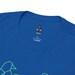 Geometric Linux Penguin T-Shirt: Cyber Geek Coder Tee view 3