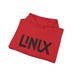 Minimalist Linux Logo Hoodie: Cotton-Poly Blend, Open Source view 10