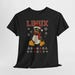 Linux Christmas T-Shirt: Festive Tux Penguin Sweater Tee view 2