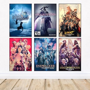 Final fantasy xiv poster - Etsy 日本
