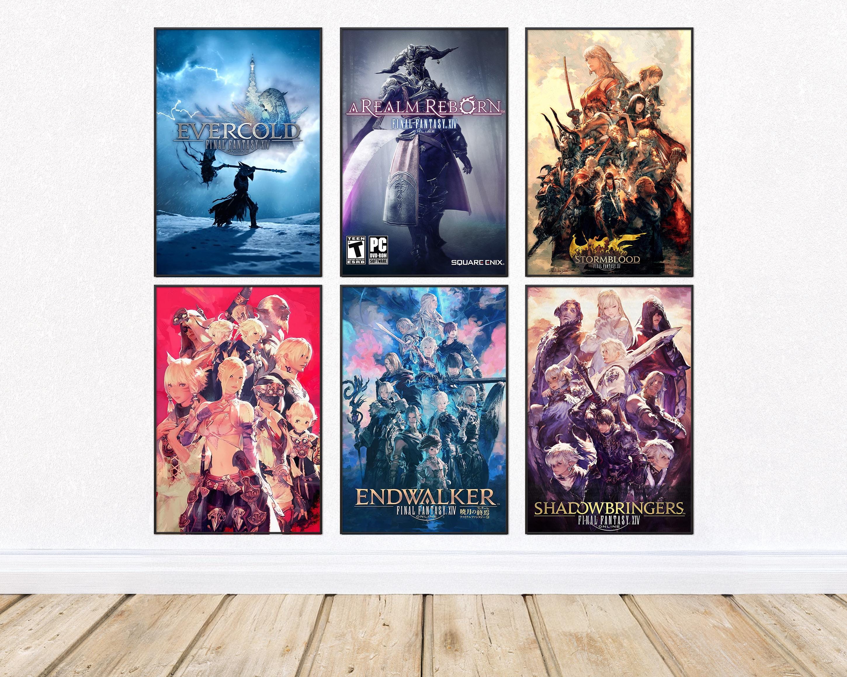 Final fantasy xiv poster - Etsy 日本