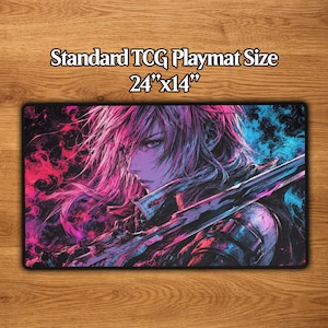 Mtg Ff Lightning Playmat - Etsy