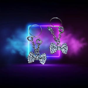 Nipple Jewelry Non Piercing Shimmer Bow