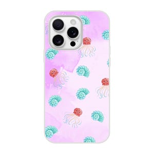 Cute Jellyfish Phone Case - Flexible & Transparent Design - Perfect Gift for Ocean Lovers
