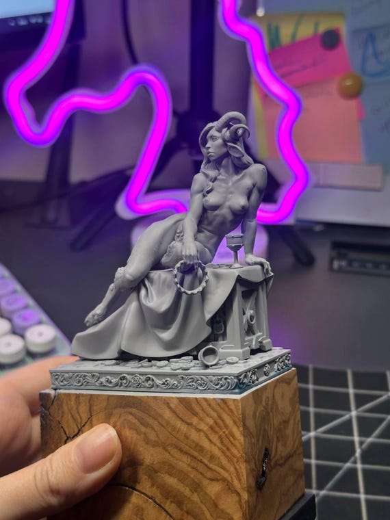 Thess 3d printed figure for miniature painting