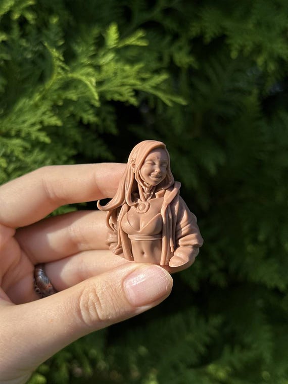 3D Printed Sci-Fi Bust Figure