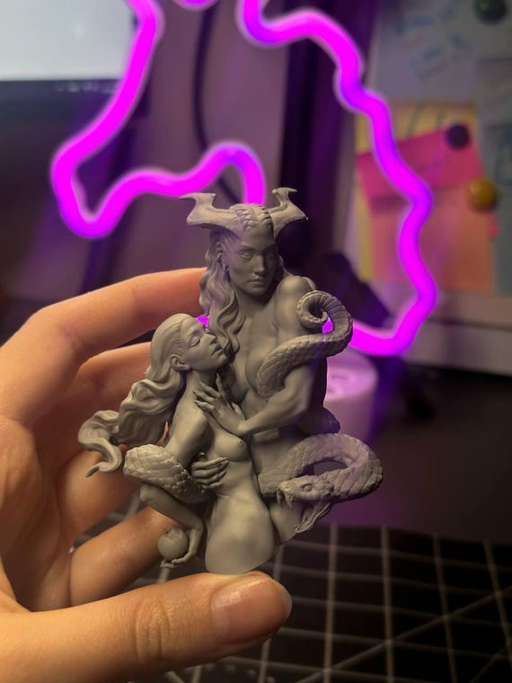 Mother of the fall 3d printed miniature bust