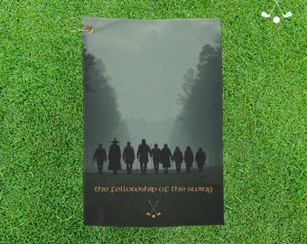 Lord of the Rings Golf Towel: Fellowship of the Swing Microfiber