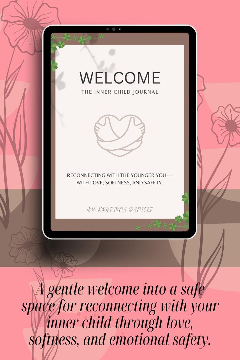 Inner Child Healing Journal | Guided Shadow Work Workbook | Self Love ...