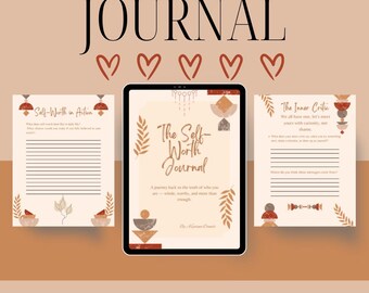 Inner Child Healing Journal | Self Love Workbook | Guided Shadow Work Journal | Emotional Healing Prompts | Digital Download