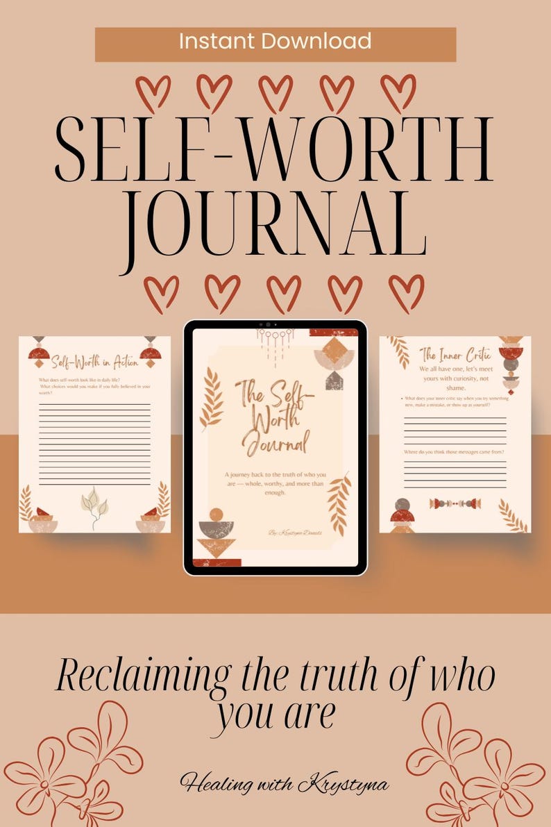 Inner Child Healing Journal | Self Love Workbook | Guided Shadow Work ...