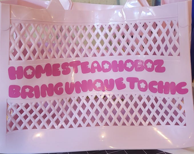 Personalized Kids Mini Beach Tote Bag - Custom PVC Waterproof Carry-All for All Adventures