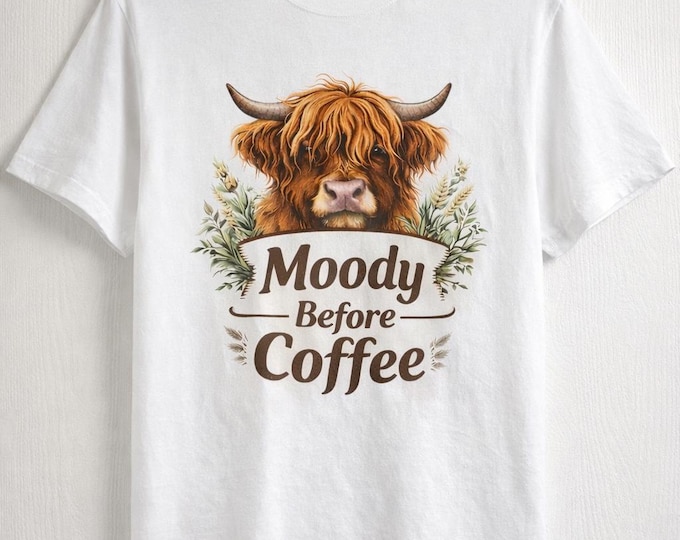 Personalized Highland Cow