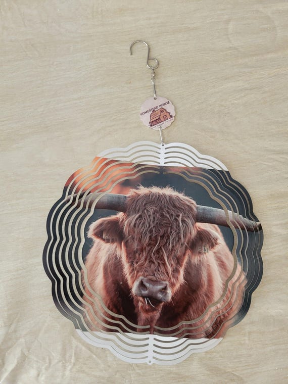 Enchanting Silent Wind Chime: Whimsical Garden Art, Custom Mobile for Outdoor Adventures