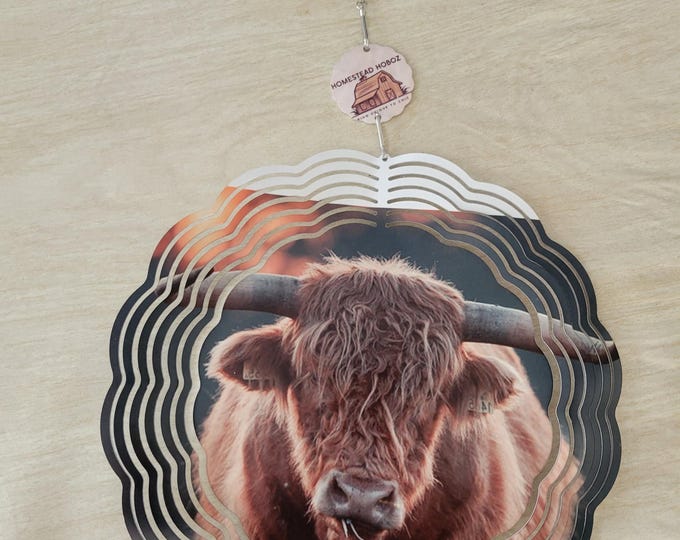 Enchanting Silent Wind Chime: Whimsical Garden Art, Custom Mobile for Outdoor Adventures