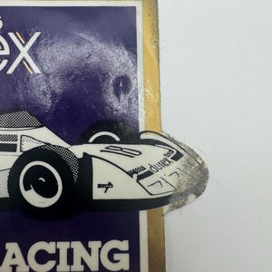 Durex Surtees Formula 1 Racing Vintage Sticker Decal Classic Memorabilia image 4