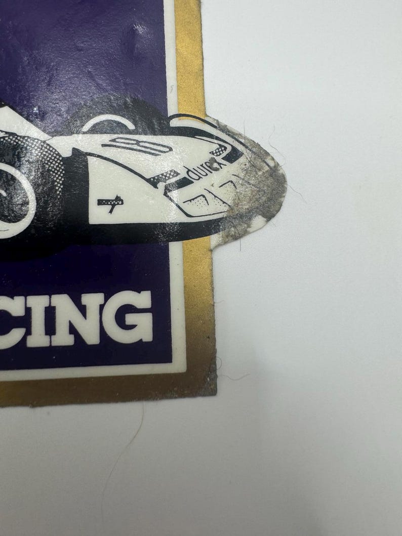 Durex Surtees Formula 1 Racing Vintage Sticker Decal Classic Memorabilia image 3
