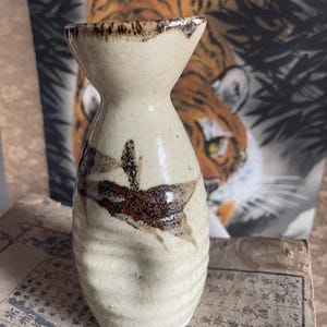 Sake Tokkuri Japanese vintage, antique Japanese find, Japanese ceramics, vintage ceramics, Japan