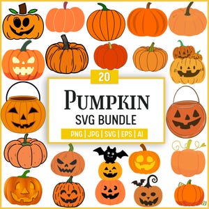 Pumpkin SVG Bundle,Hello Fall Door Hanger SVG,Halloween Pumpkin Cut File,Pumpkin Shirt svg,Autumn Clipart,Pumpkin Cutting Files Digital File