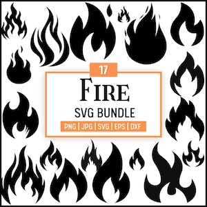 Fire SVG Bundle, Fire ClipArt, Fire Svg Files, Fire Flames Svg, Flames Frame Svg, Fire Frame Svg, Fire Png , FIRE SVG , fire eps